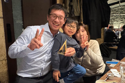 JOSA AWARD2024を受賞された鈴木裕介さんとご家族
